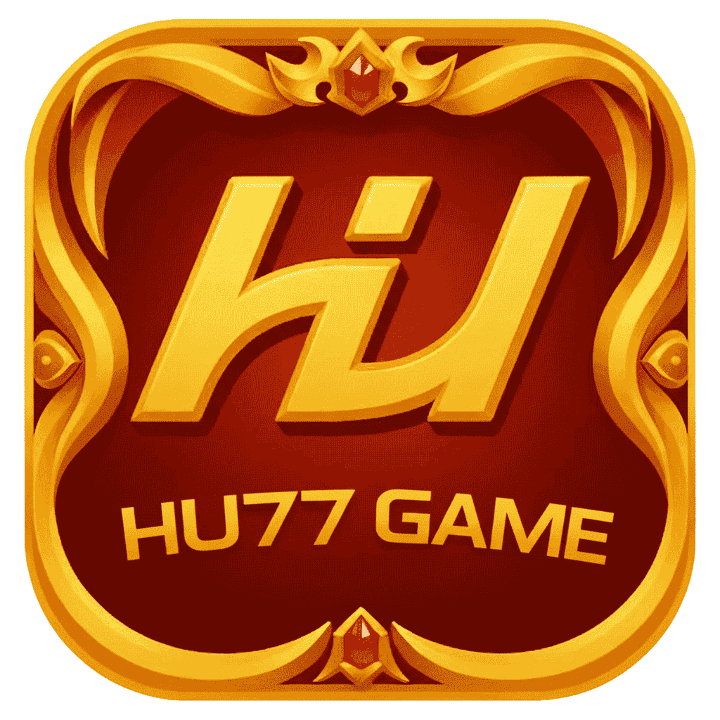 Official logo for the HU777 Game mobile app.