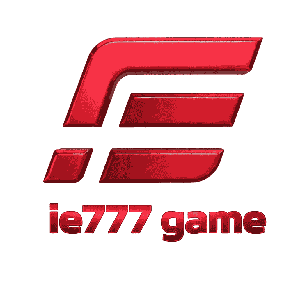 IE777 game logo and mobile app interface download button