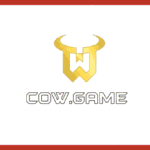 Official Cow Game logo and mobile interface showing real cash rewards